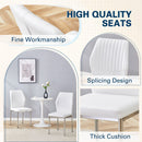 Luxury Simple High Resilience Dining Chair With Metal Legs by HouseOfZazla