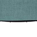 Solitude - Skirted Swivel Accent Chair With Hemp Like
