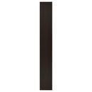 Rectangular Bookcase Tall Slim Storage With 9 Shelves - Brown
