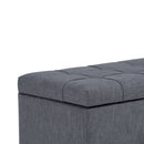 Sienna - Upholstered Storage Ottoman Bench by Unique Piece Furniture