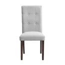 7-piece Modern Dining Table Set, Gray Sintered Stone Dining Table with 6 Tufted Upholstered Chairs, 63-inch Rectangle Dining Table for Dining Room