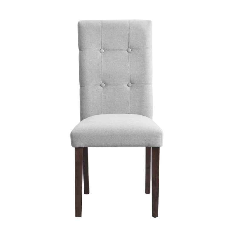 7-piece Modern Dining Table Set, Gray Sintered Stone Dining Table with 6 Tufted Upholstered Chairs, 63-inch Rectangle Dining Table for Dining Room