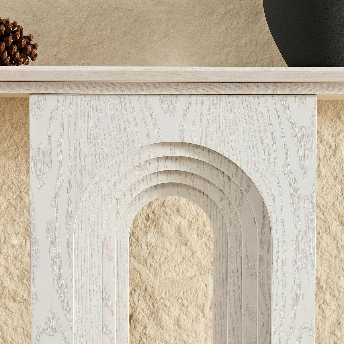 47.24 Inch Entryway Table with Unique Loopback Design, photo 7 of 10