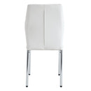 Luxury Simple High Resilience Dining Chair With Metal Legs by HouseOfZazla