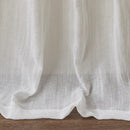 Solid Crushed Curtain Panel Pair (2 Pcs Window Panels)