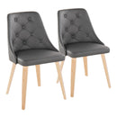 Marche - Contemporary Elegant Design Dining Chair (Set of 2) by HouseOfZazla