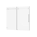 Frameless Tub Sliding Shower Door With Easy Clean Coating