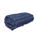 2PCS Set Outdoor Lounge Chair Cushion Replacement Patio Funiture Seat Cushion Chaise Lounge Cushion-NAVY BLUE