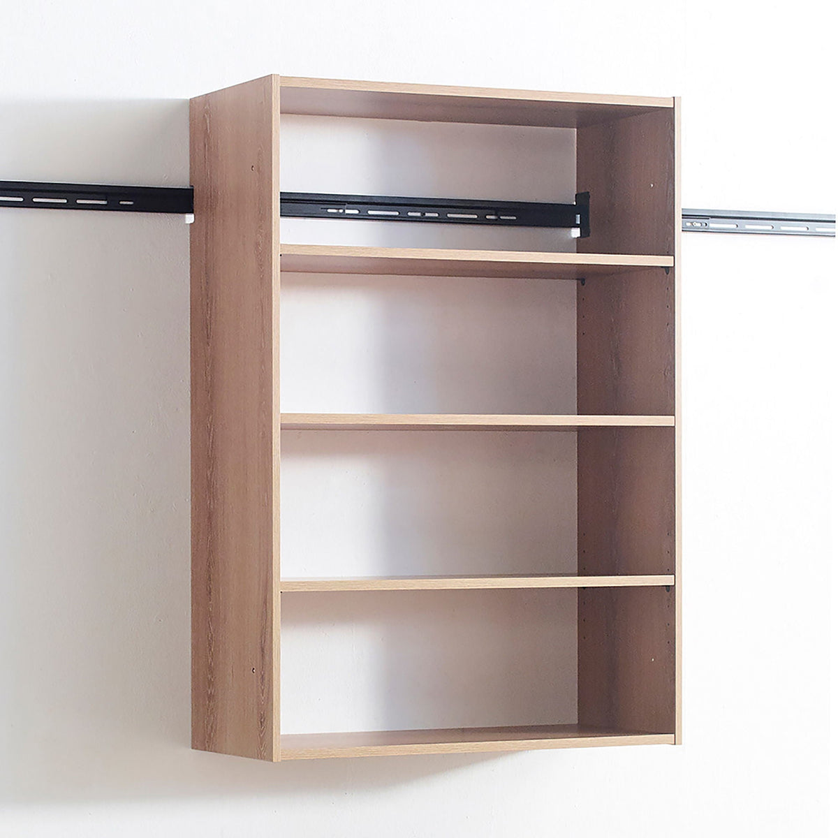 Devi - Wall Mounted Wood Closet System With Modular Design And Ample Storage, photo 10 of 16