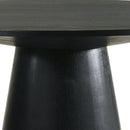 Froja - Manufactured Wood Round Dining Table - Black by HouseOfZazla