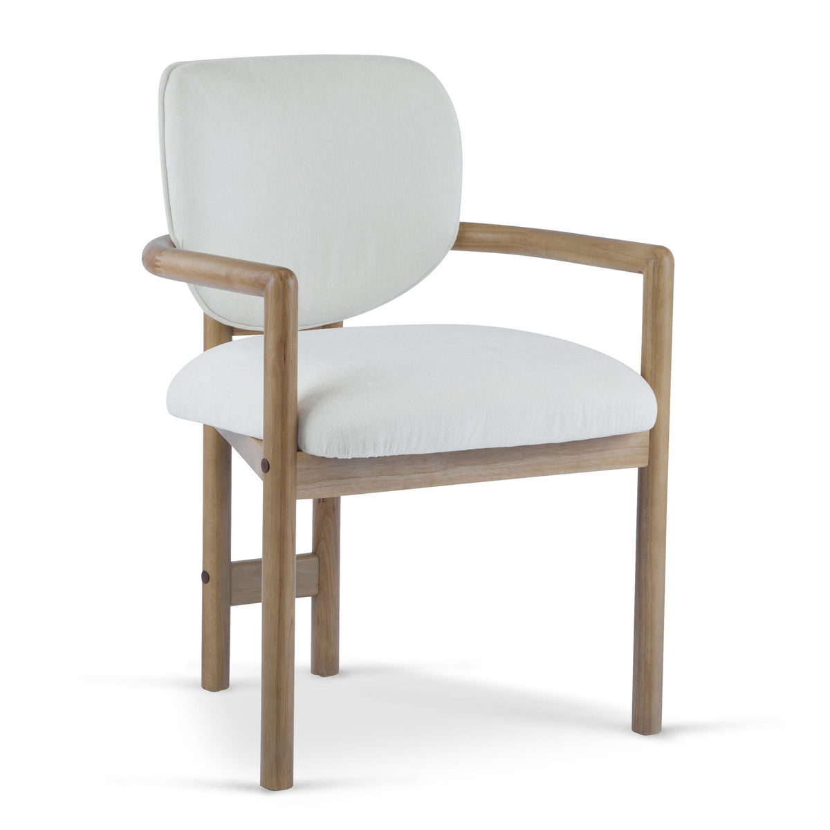 Upholstered Arm Dining Chairs (Set of 2), photo 21 of 34