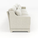 Elegant Sofa With Ergonomic Design And Lumbar Pillows by HouseOfZazla