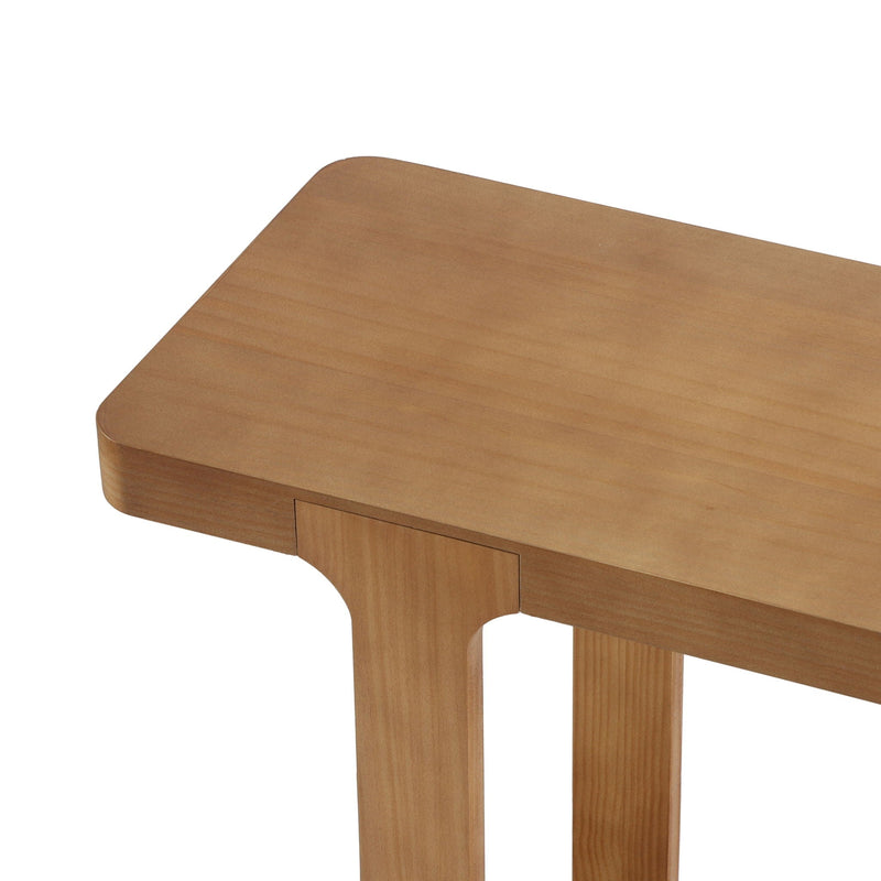 Console Table & Bottom Shelf - Walnut, photo 8 of 13