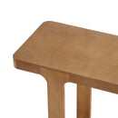 Console Table & Bottom Shelf - Walnut by HouseOfZazla