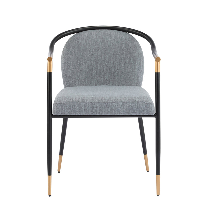 Modern Upholstered Dining Chair (Set of 2), photo 3 of 10