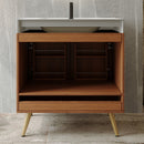 Mid-Century Free-Standing Bathroom Vanity