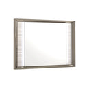 Star - Mirror With Built In LED And Frame - White by HouseOfZazla