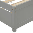 Platform Bed Wood Bed Frame With Trundle by HouseOfZazla
