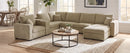 5-Seat Modular Sectional Sofa Couch
