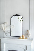 Arch Mirror, Baroque Inspired Wall Decor For Bathroom, Bedroom, Living Room by Unique Piece Furniture