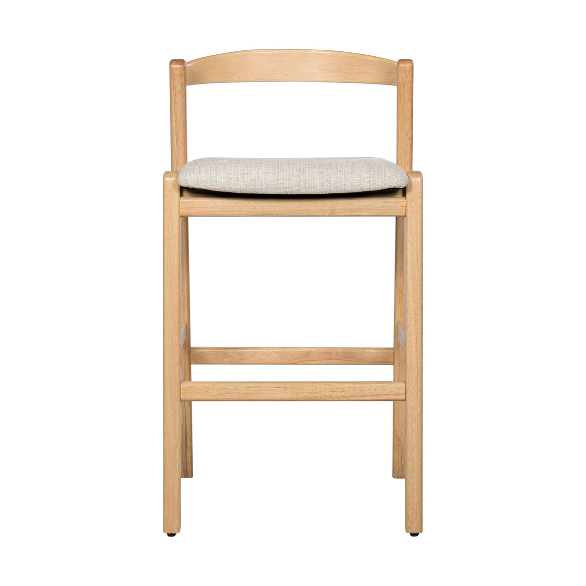 Balmain Indoor Rubberwood Barstool, photo 8 of 10