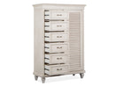Newport Alabaster Gentleman Chest Designer Bedroom Dresser