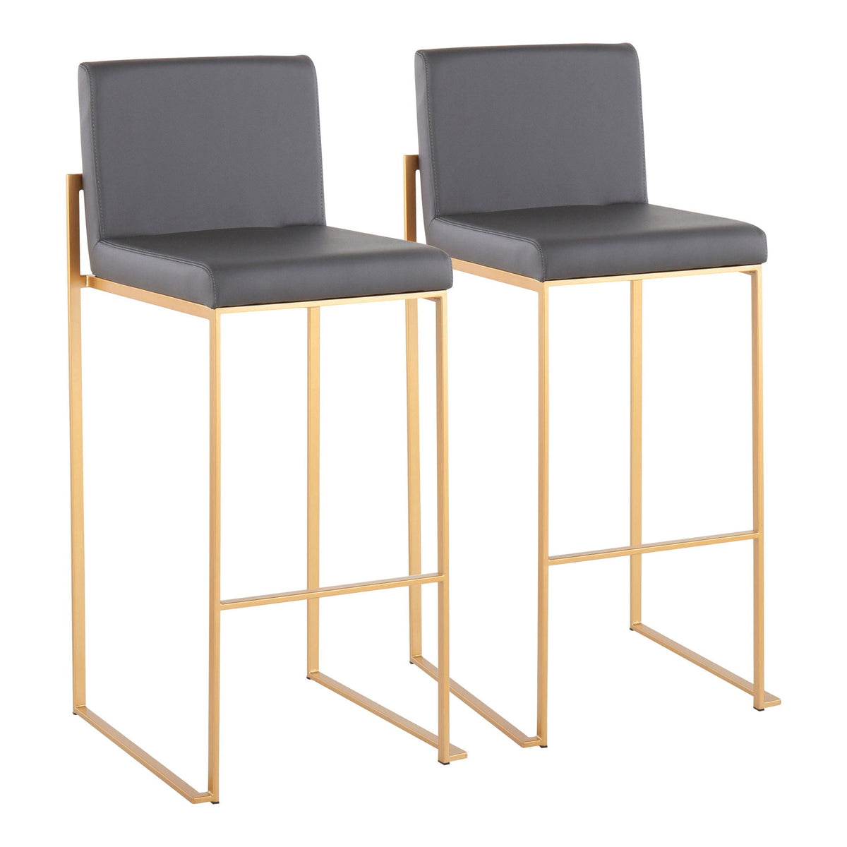 Fuji - Contemporary Design High Back Barstool, photo 8 of 40