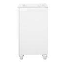 Bathroom Vanity With Ornate Elliptical Motif, Soft Close Hinges by HouseOfZazla