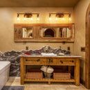 4-Light Brushed Bathroom Vanity Wall Light