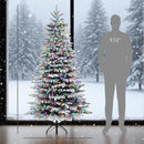 6.5ft Snow Flocked Artificial Christmas Tree