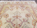 6x9 Turkish Oushak Rug, Wool Rug, Hand Knotted