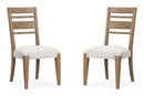 Plum Creek - Upholstered Side Chair With Wood Back (Set of 2)