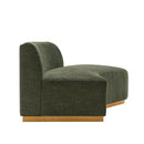 Daria - Sofa Sectional With Pillows, 2 Piece Design by HouseOfZazla