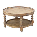 Round 2 Tiered Side Tabel, End Tabel For Lving Room Bedroom Entryway by Unique Piece Furniture