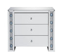 Sonia Mirrored & Faux Agate Console Cabinet (Assembled) by HouseOfZazla