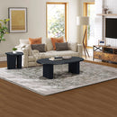 51" Tapered Tabletop Coffee Table (BLACK)