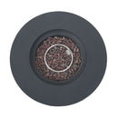 Modern Lightweight Concrete Outdoor Circular Fire Pit 50,000 BTU by HouseOfZazla