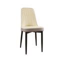 Modern Dining Chair With Cushions And Metal Legs by Unique Piece Furniture