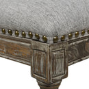 Triomphe - Rattan Wicker High Back Armless Counter Bar Stool by HouseOfZazla