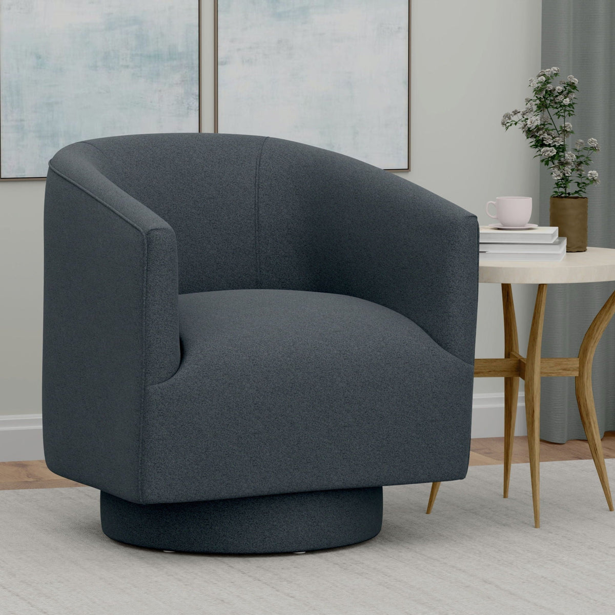 Accent Chair With Swivel Function, photo 18 of 34