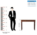 Turned Legs Drawer Console Table by HouseOfZazla