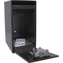 0.27 Cu Ft Dual Key Depository Safe - Black