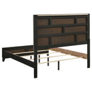 Watson Wood Queen Panel Bed Light Taupe