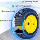 Set of 2 Lawn Mower Tires and Wheel Assembly