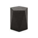 Side Table With Geometric Design by HouseOfZazla