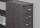 L-Shape Computer Desk with Storage Drawers by HouseOfZazla