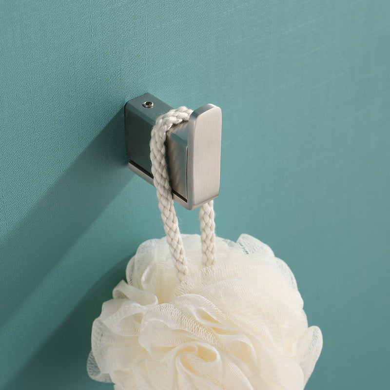 4 Piece Stainless Steel Bathroom Towel Rack Set Wall Mount Bathroom Accessories