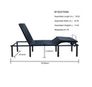 Adjustable Bed Base - Motorized Head and Foot Incline - Quick and Easy Assembly