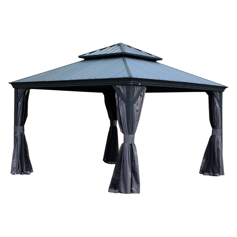 12'x12' Hardtop Gazebo with Resin Roof, photo 3 of 10
