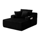 Oversized Chaise Lounge Chair Indoor - 67" Sleeper Sofa Bed